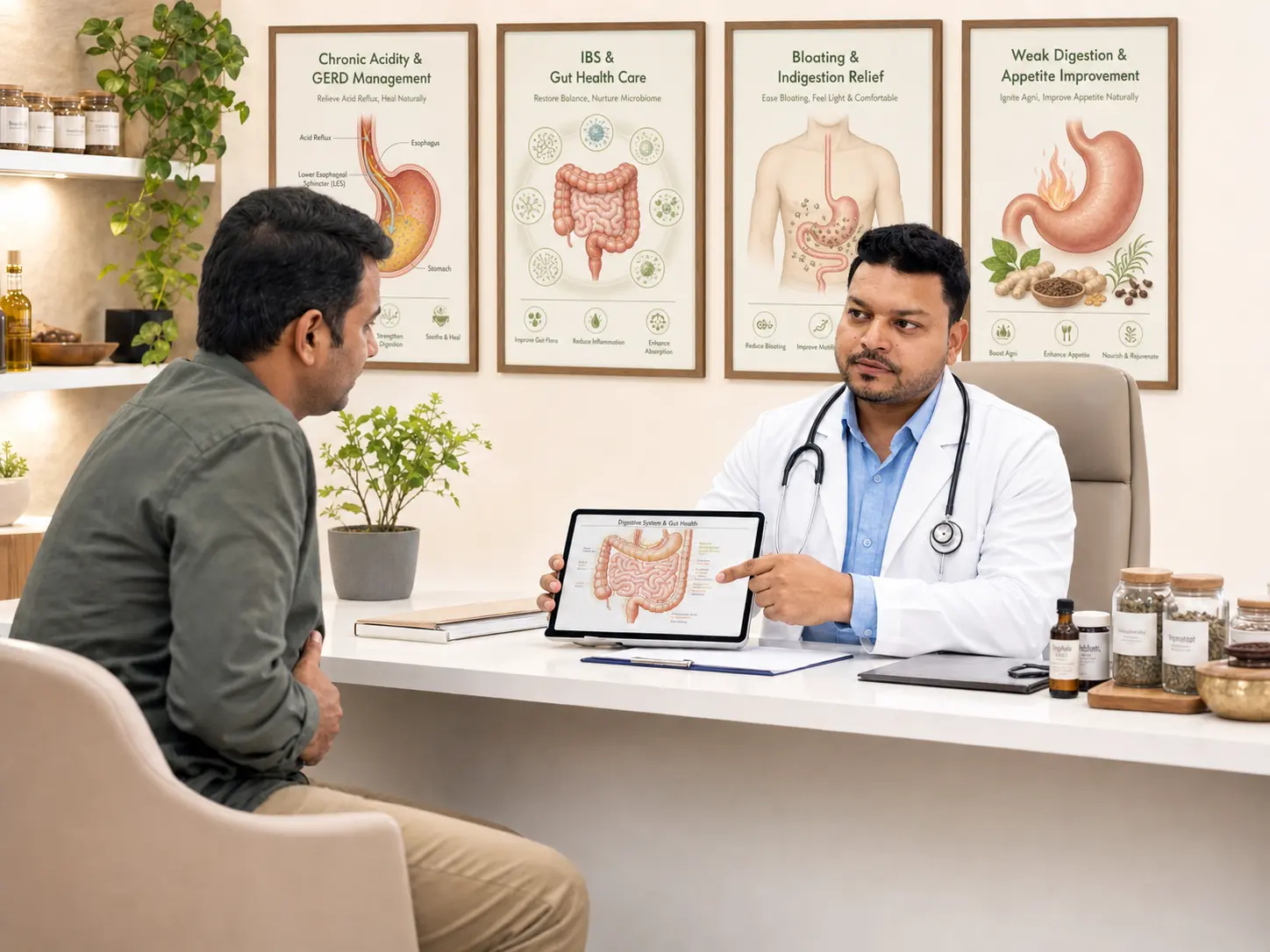 Gut health Ayurveda consultation at Cureवेदा, Andheri West