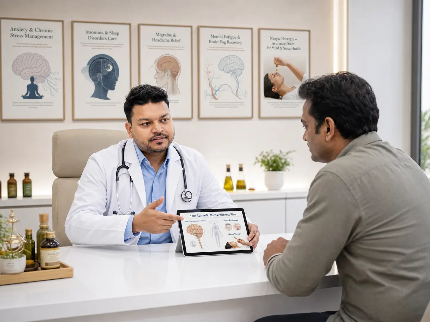 Mental wellness Ayurveda consultation at Cureवेदा, Andheri West